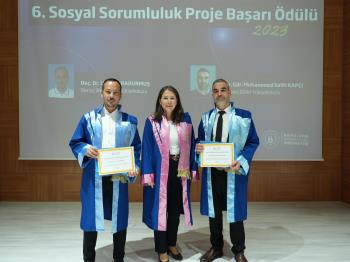 Üniversitemizde “Akademik Başarı Ödül Töreni” Düzenlendi