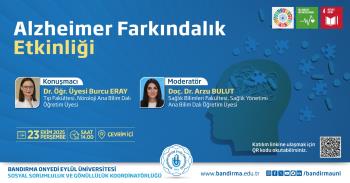 “Alzheimer Farkındalık Etkinliği” Düzenleniyor